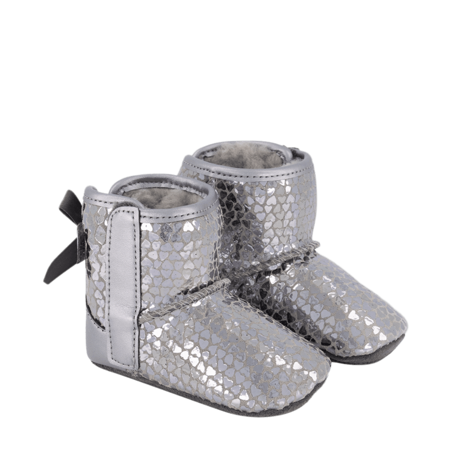 UGG Baby Girls Slippers Silver