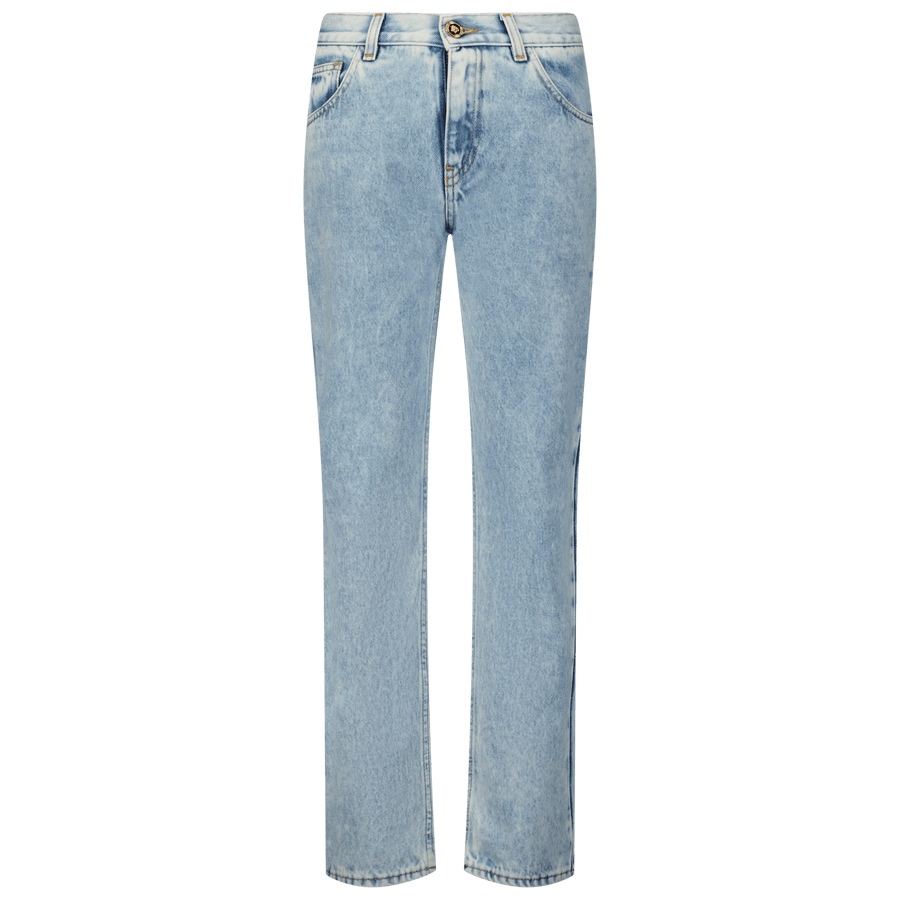 Versace Kinder Meisjes Jeans Blauw 4Y