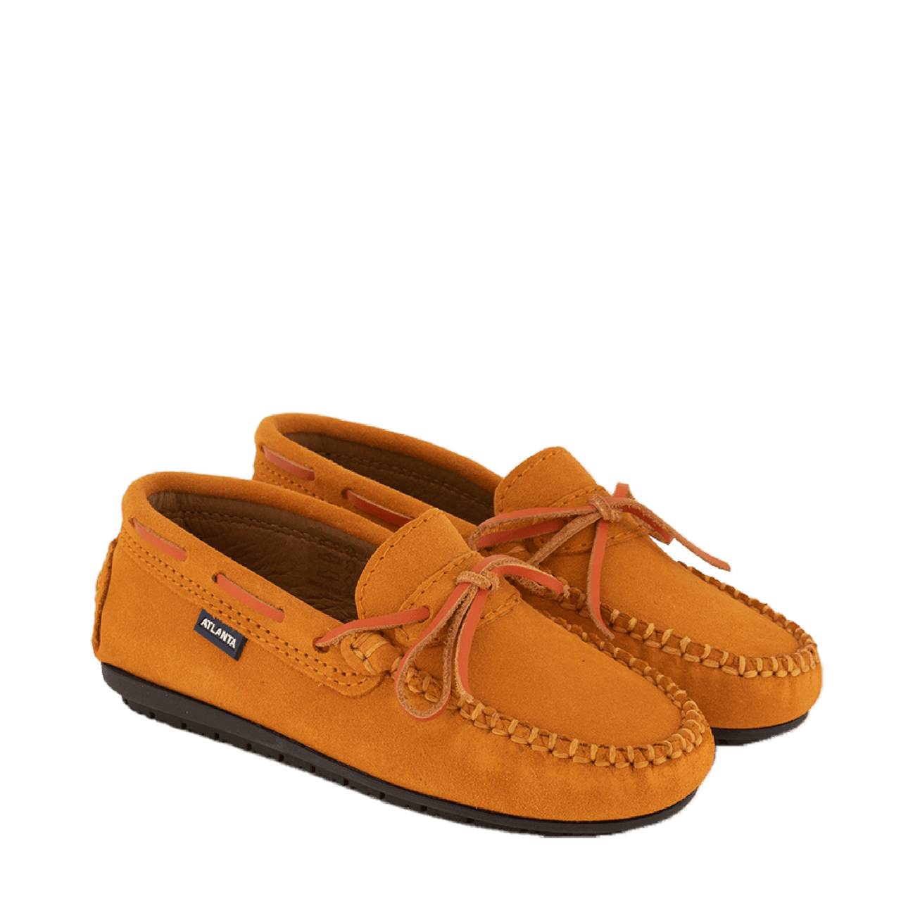 Atlanta Mocassin Kinder Meisjes Schoenen Oranje