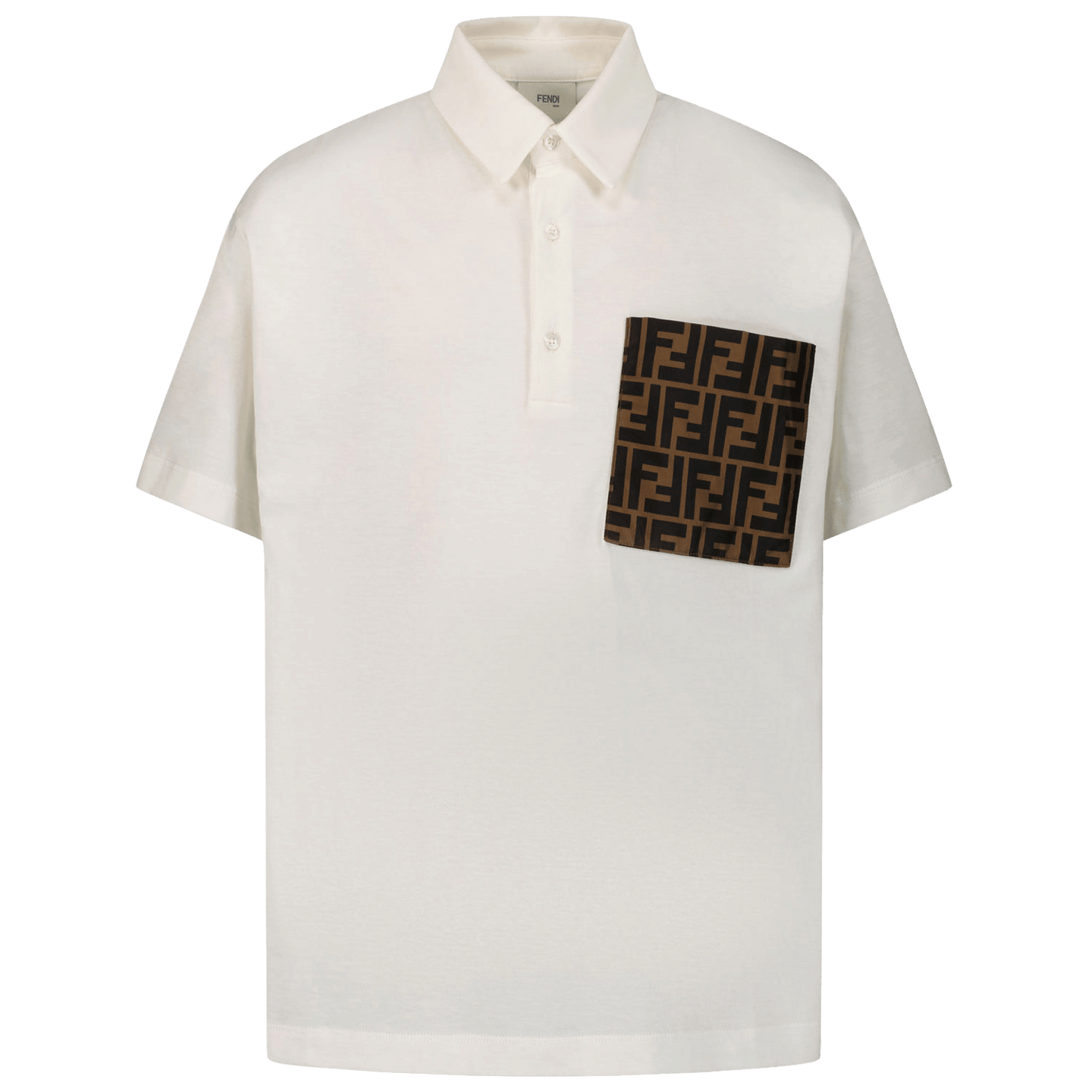 Fendi Kinder Unisex Polo Wit 14Y