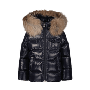 Moncler Baby unisex jacket Navy