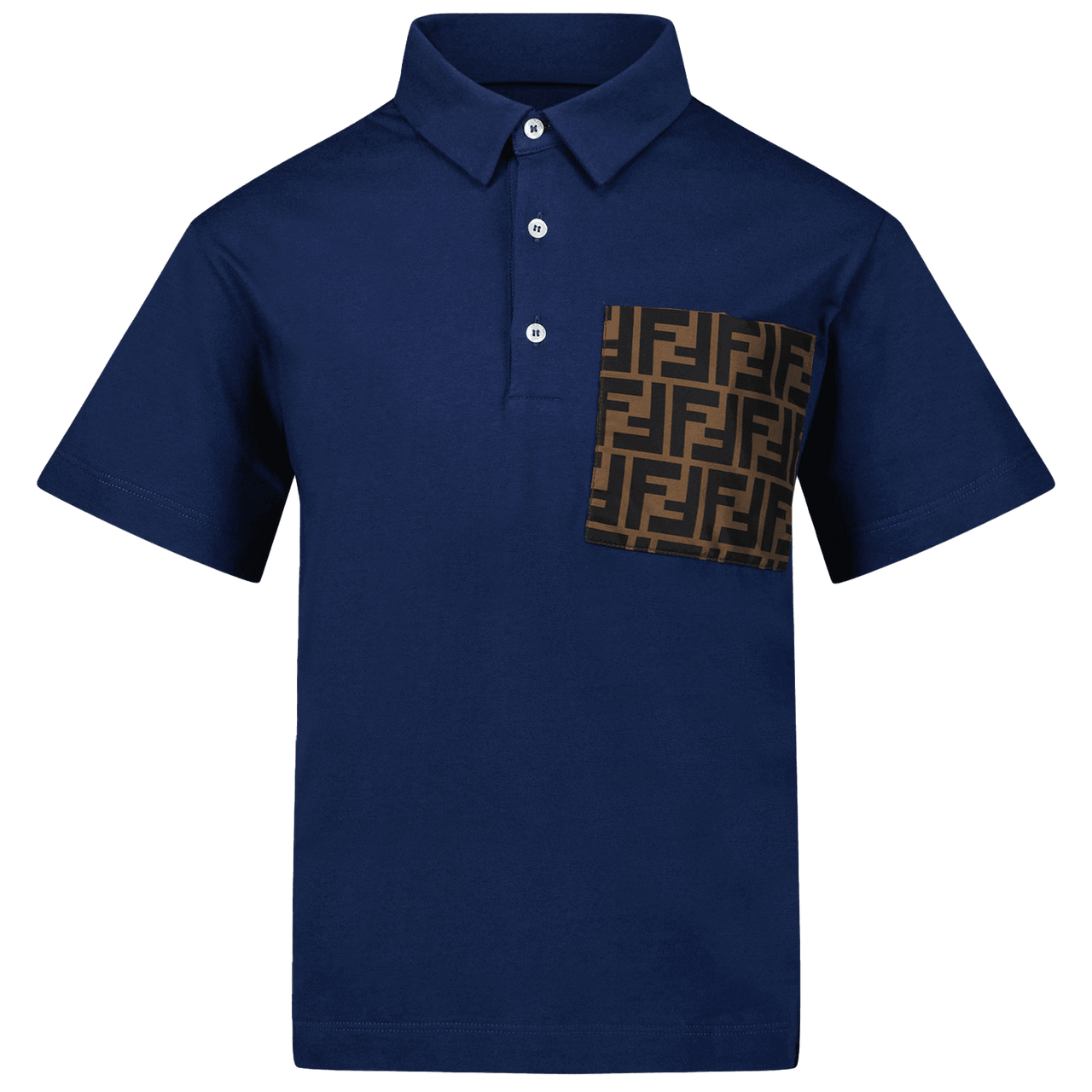 Fendi Kinder Jongens Polo Blauw 3Y