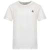 Moncler Kids Unisex T-Shirt White