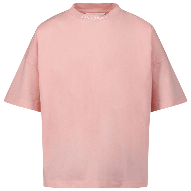 Palm Angels Kinder Meisjes T-Shirt Licht Roze 4Y