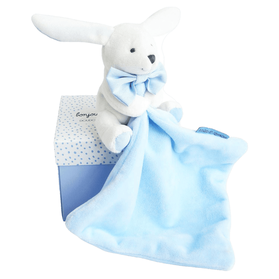 Doudou Et Compagnie Baby Bunny+Doudou Light Blue