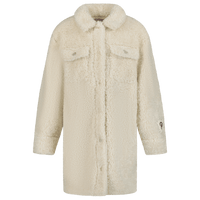 Pinko Kinder Meisjes Jas Creme 8Y