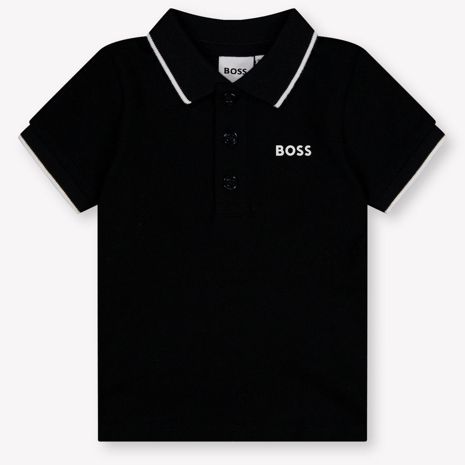 Boss Baby Jongens Polo In Zwart