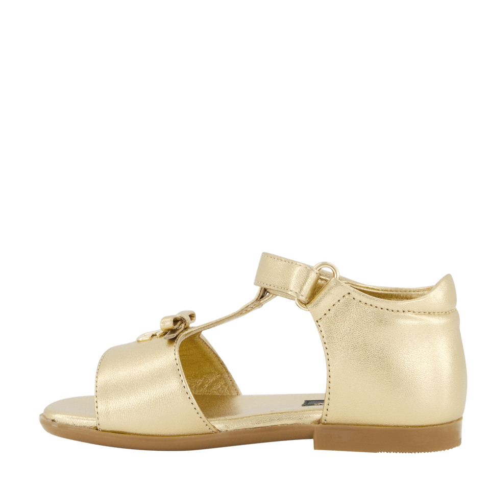 Dolce & Gabbana Kinder Meisjes Sandalen Goud