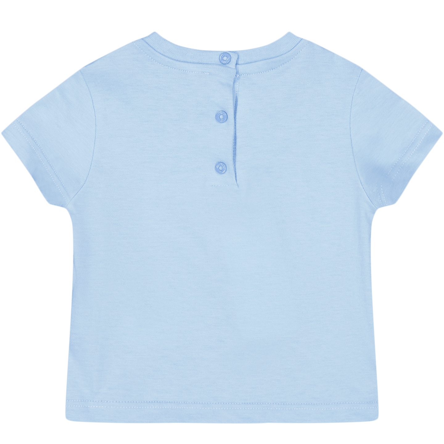 Fendi Baby Unisex T-Shirt Licht Blauw 3 mnd