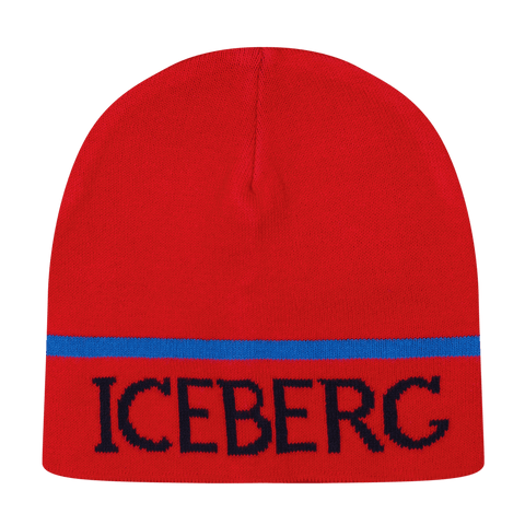 Iceberg Baby Jongens Muts Rood 44CM