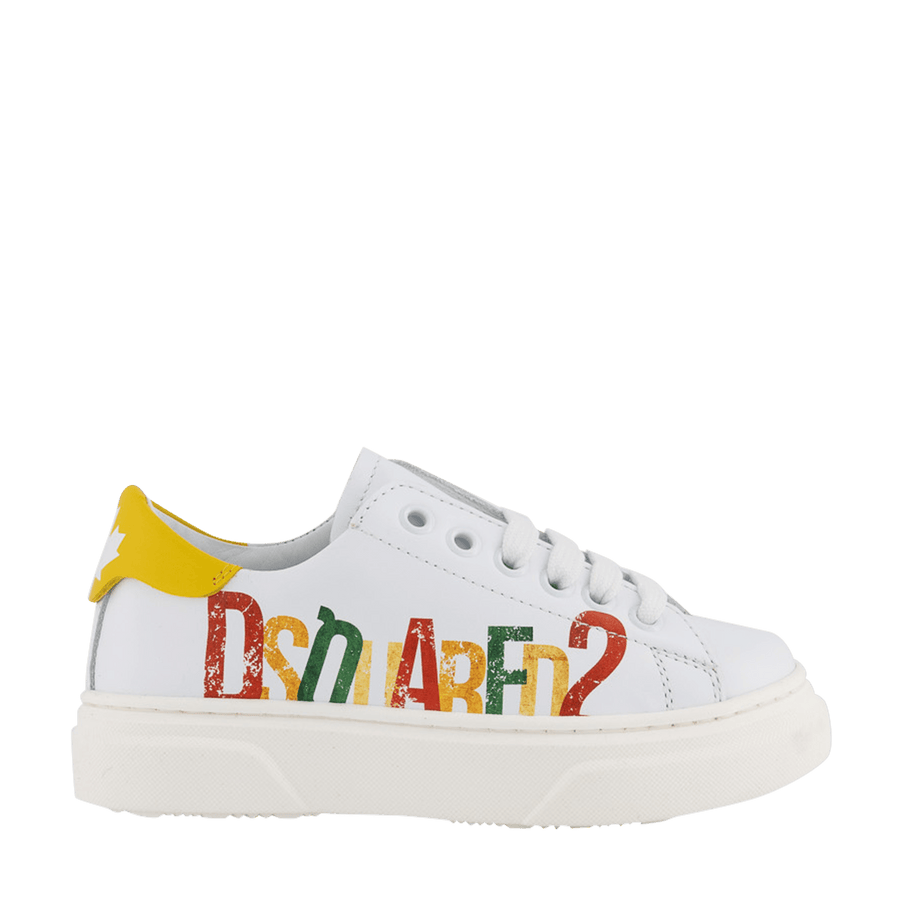 Dsquared2 Kinder Unisex Sneakers Wit 27