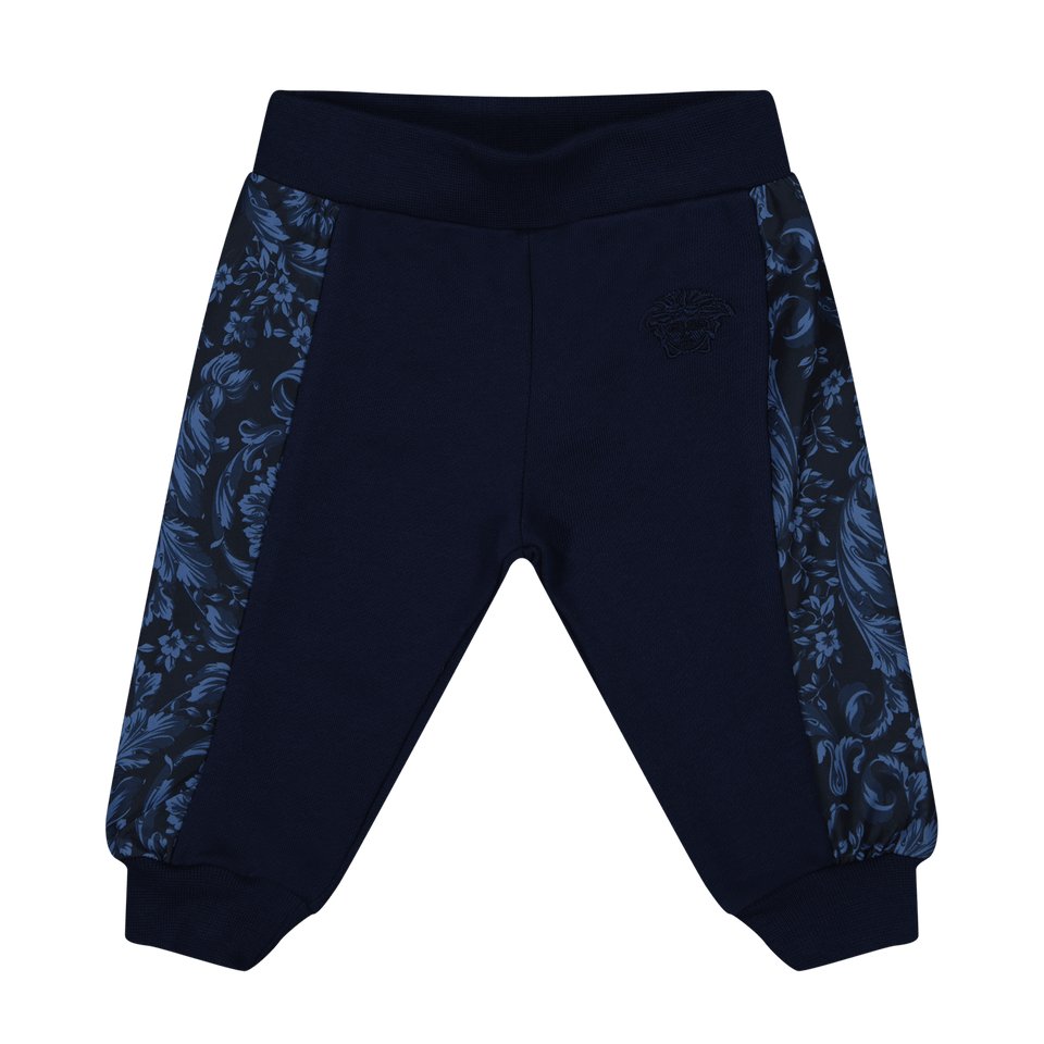 Versace Baby Jongens Broekje Navy 3/6