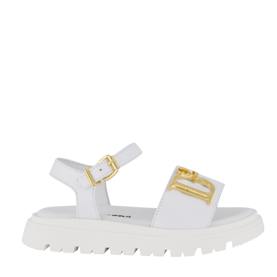 Dsquared2 Kinder Meisjes Sandalen Wit 27