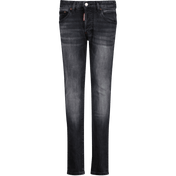 Dsquared2 Kinder Jongens Jeans Zwart