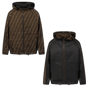 Fendi Kinder Unisex Jas Zwart 3Y