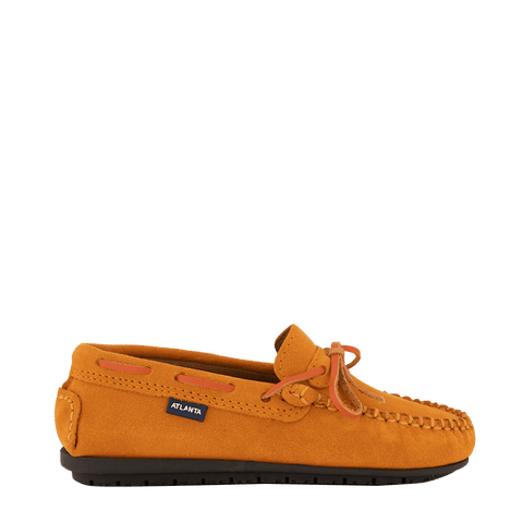 Atlanta Mocass Kids Girls Shoes Orange