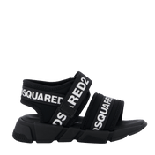 Dsquared2 Kids Girls Sandals Black