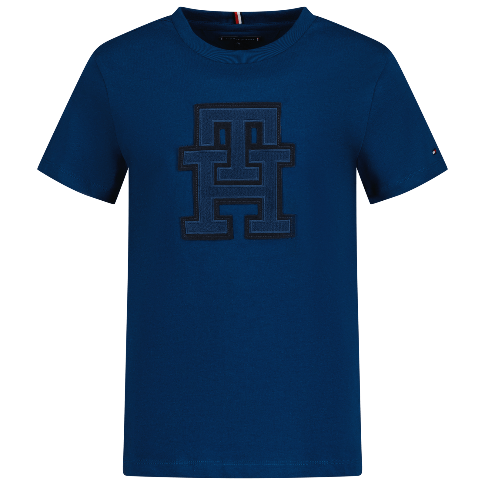 Tommy Hilfiger Kinder Unisex T-Shirt Blauw 4Y