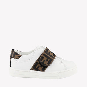 Fendi Kids Unisex Sneakers White