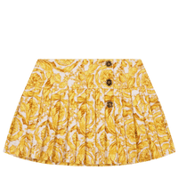 Versace Kinder Meisjes Rok Goud 4Y
