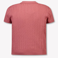 Ralph Lauren Kids Girls Polo In Pink