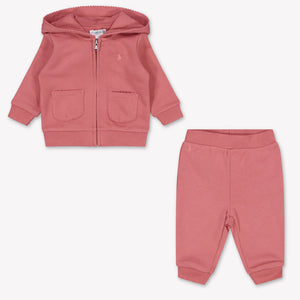 Ralph Lauren Baby Meisjes Joggingpak In Oud Roze
