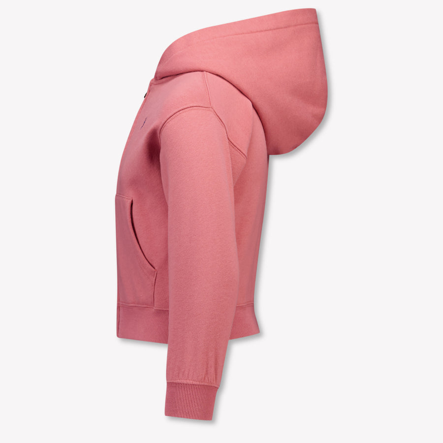 Ralph Lauren Girls Cardigan in Dusty Pink