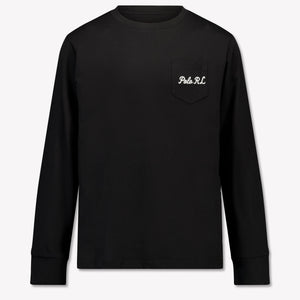 Ralph Lauren Boys T-Shirt in Black