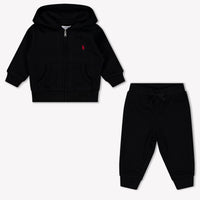 Ralph Lauren Baby Boys Jogging suit In Black