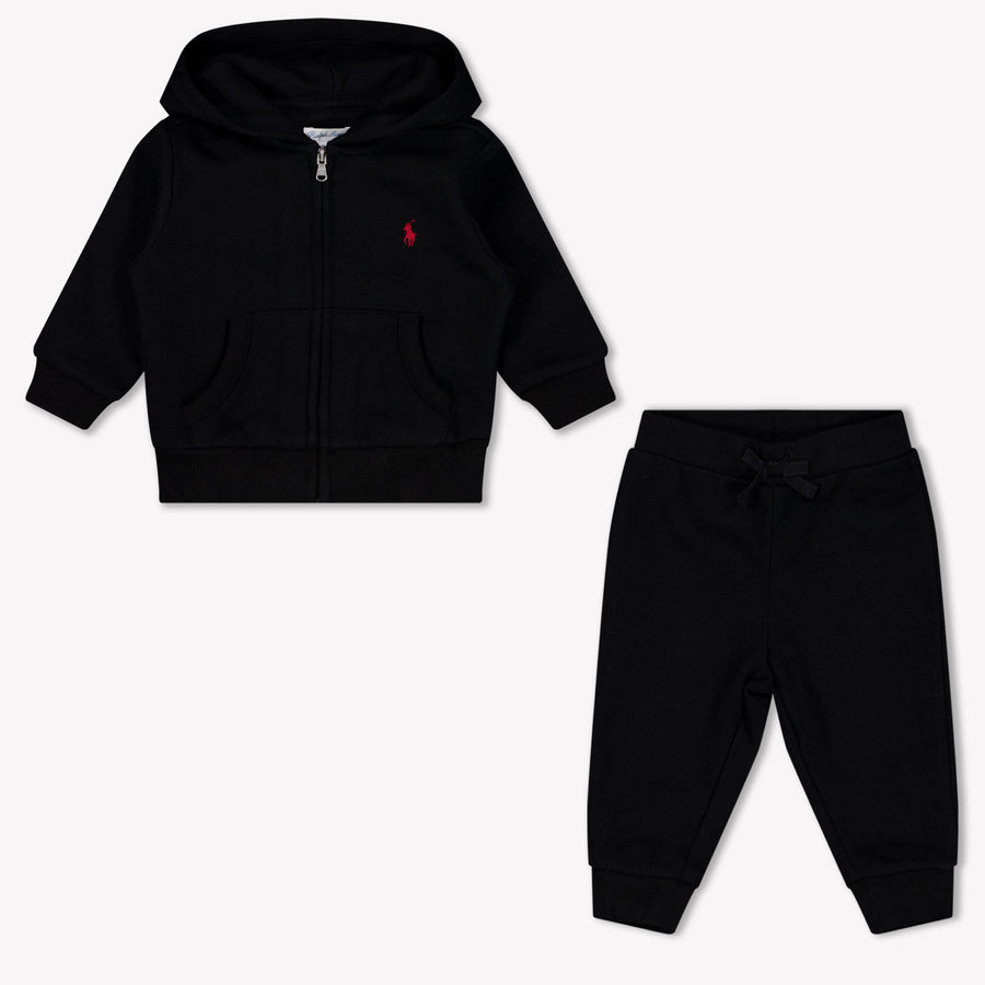 Ralph Lauren Baby Boys Jogging suit In Black
