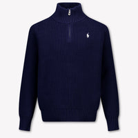 Ralph Lauren Kids Boys Sweater In Navy