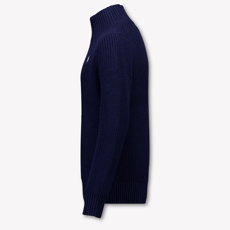 Ralph Lauren Kids Boys Sweater In Navy