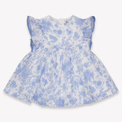 Tartine Et Chocolat Baby Girls Dress In Light Blue