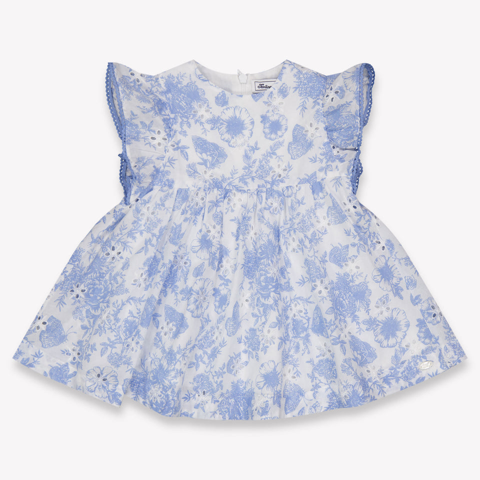 Tartine Et Chocolat Baby Girls Dress In Light Blue