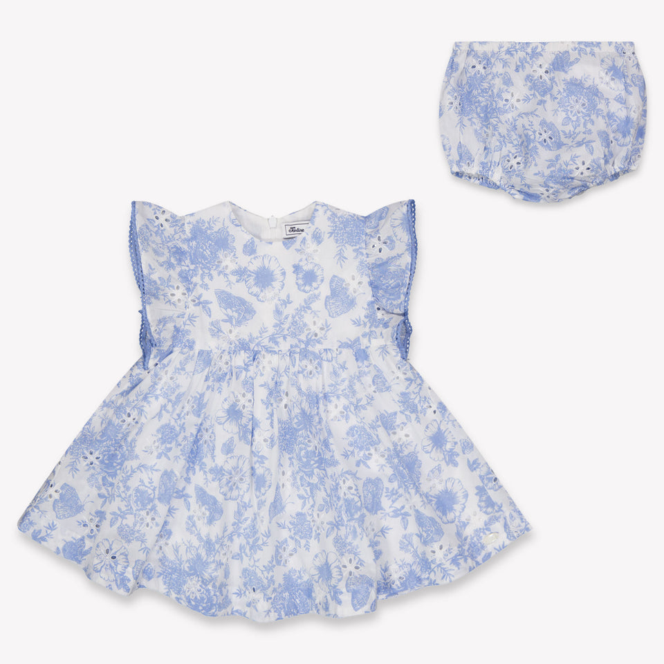 Tartine Et Chocolat Baby Girls Dress In Light Blue