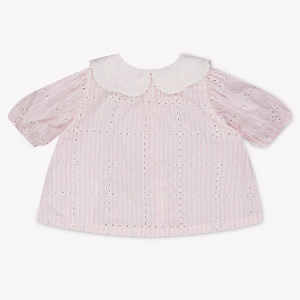 Tartine Et Chocolat Baby Girls Blouse In Light Pink