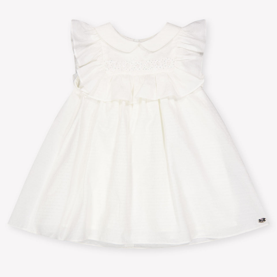 Tartine Et Chocolat Baby Girls Dress In OffWhite