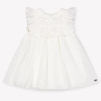 Tartine et Chocolat Baby Meisjes Jurk In Off White