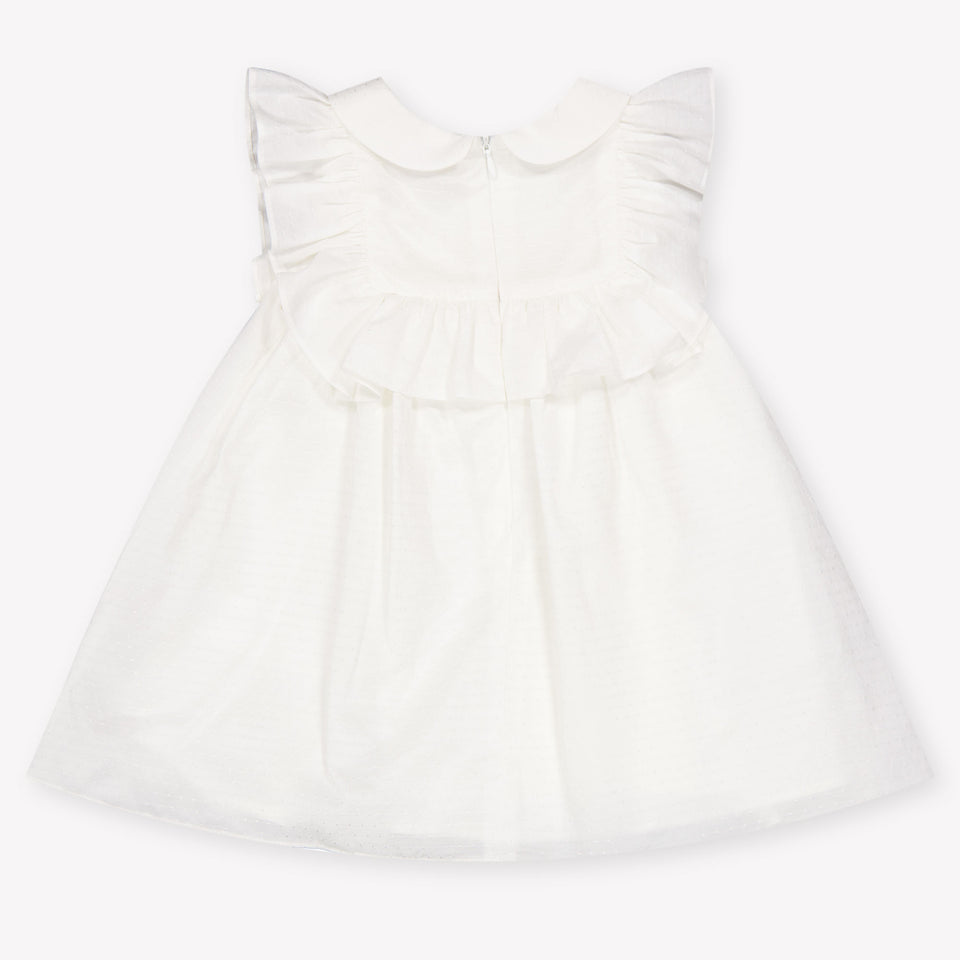 Tartine Et Chocolat Baby Girls Dress In OffWhite