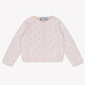 Tartine Et Chocolat Baby Girls Cardigan In Light Pink