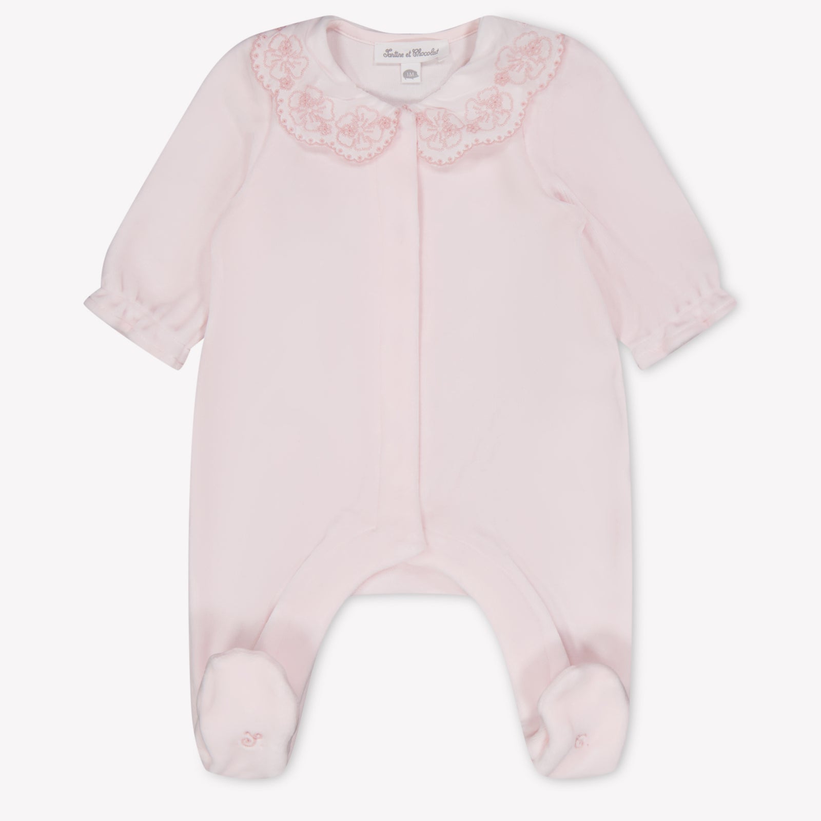 Tartine Et Chocolat Baby Girls Playsuit In Light Pink