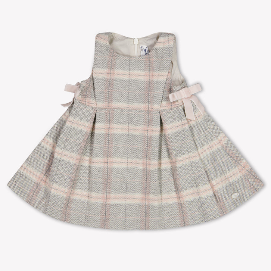 Tartine Et Chocolat Baby Girls Dress In Gray