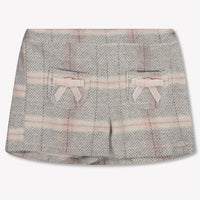 Tartine et Chocolat Baby Meisjes Shorts In Licht Grijs