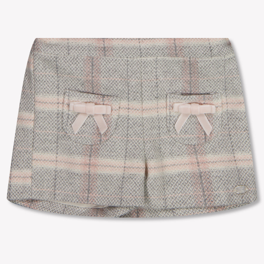 Tartine et Chocolat Baby Meisjes Shorts In Licht Grijs