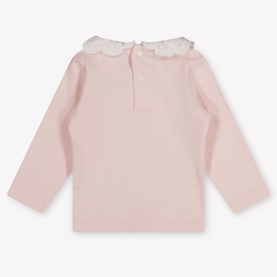 Tartine et Chocolat Baby Meisjes T-Shirt In Licht Roze