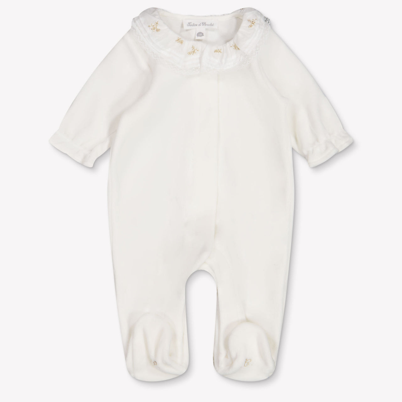 Tartine Et Chocolat Baby Girls Playsuit In White