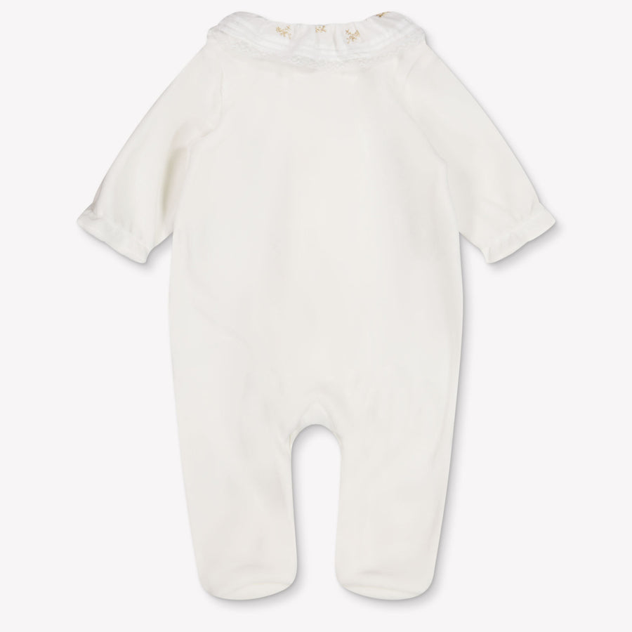 Tartine Et Chocolat Baby Girls Playsuit In White