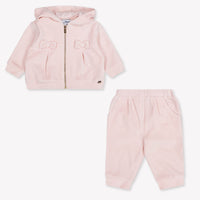 Tartine et Chocolat Baby Meisjes Joggingpak In Licht Roze
