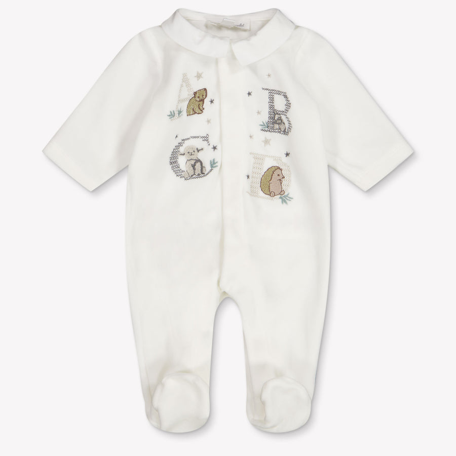 Tartine Et Chocolat Baby Boys Playsuit In White