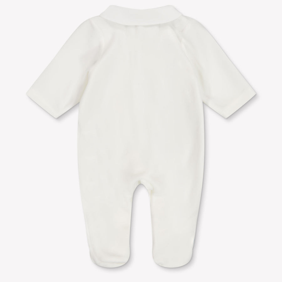 Tartine Et Chocolat Baby Boys Playsuit In White